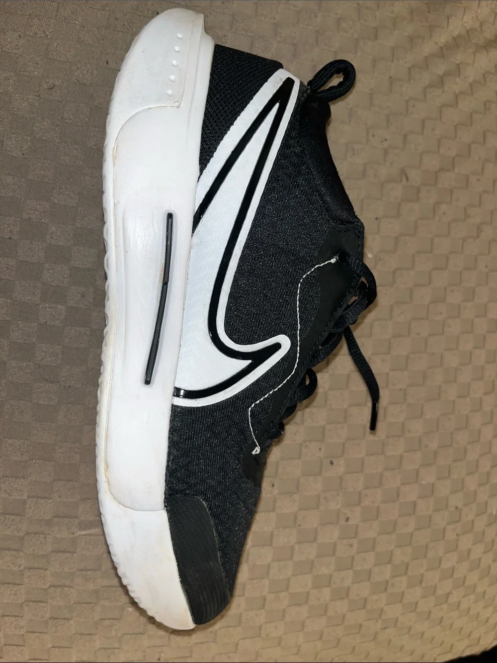 Nike Black and White Men's Athletic Sneaker